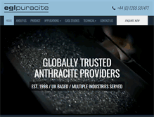 Tablet Screenshot of anthraciteuk.com